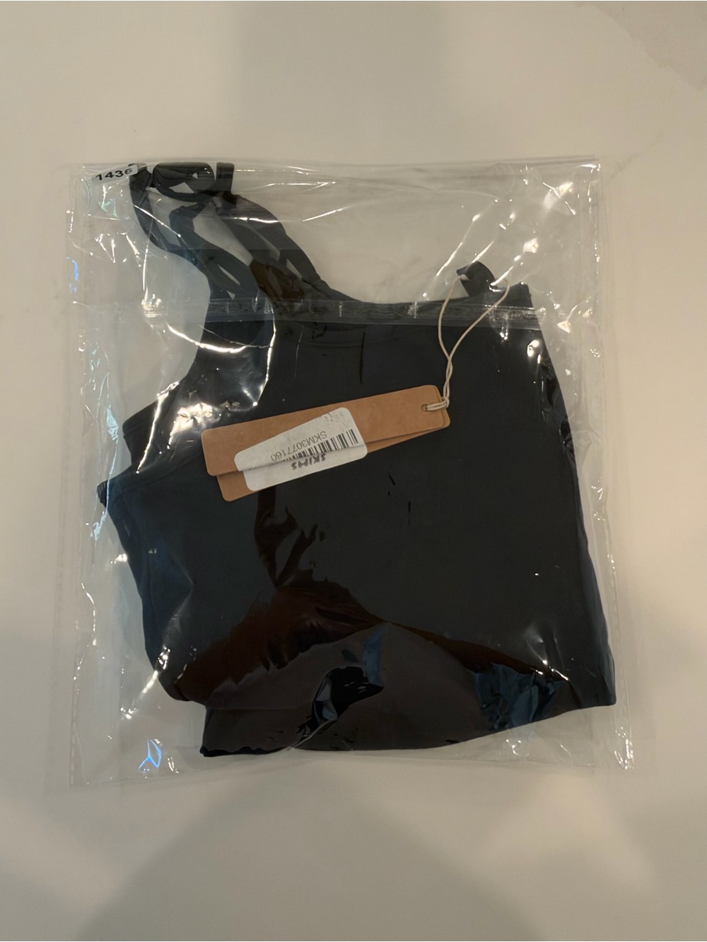SKIMS Cotton Jersey Scoop Neck Cami SOOT size small - Picture 4 of 4